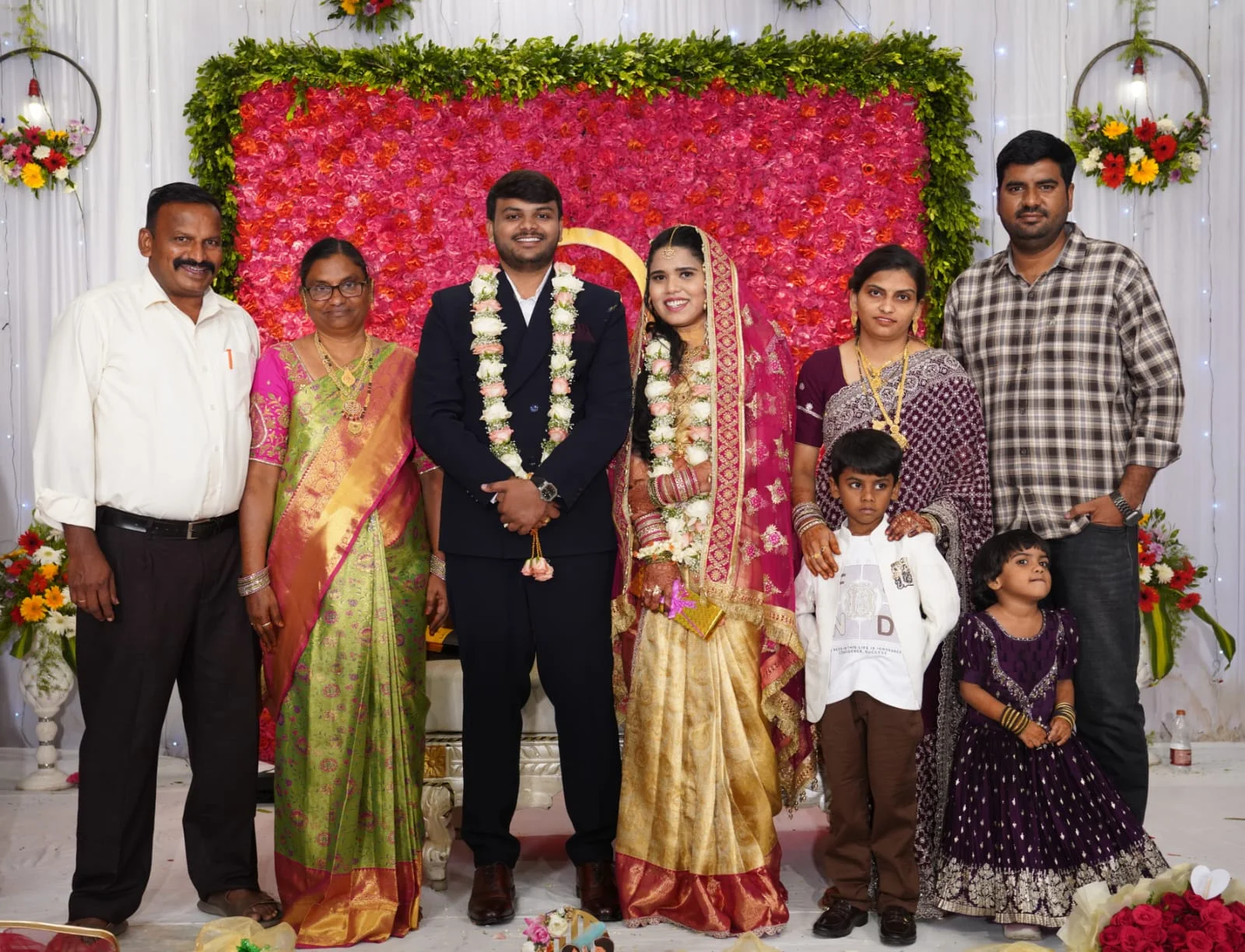 Dr. Hasnad with his family